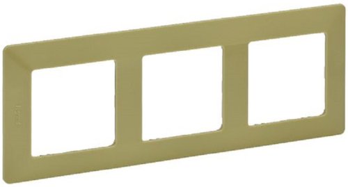 Рамка универсальная Legrand Valena Life 3-м. лайм картинка